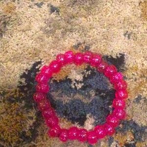 Glittery Pink Braclet